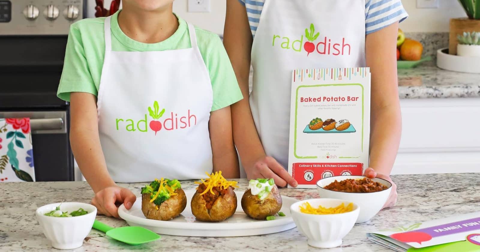 featured image for Raddish Kids Cooking Subscription Kit review